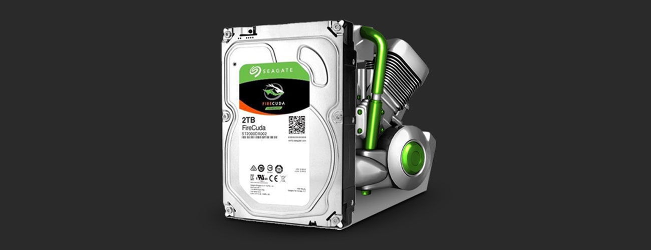 Dysk twardy SATA III Seagate 2TB 7200obr. 64MB SSHD FireCuda ST2000DX002
