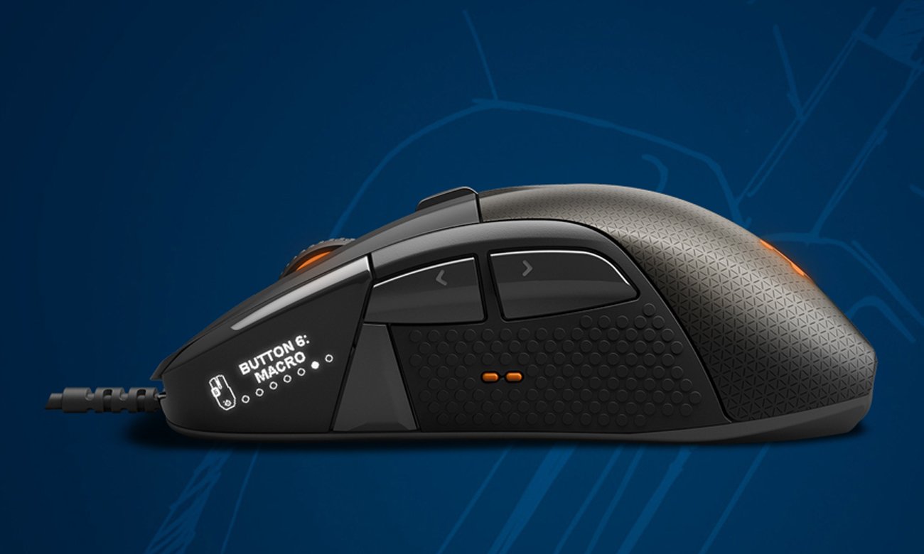 Mysz SteelSeries Rival 700 Wyświetlacz OLED