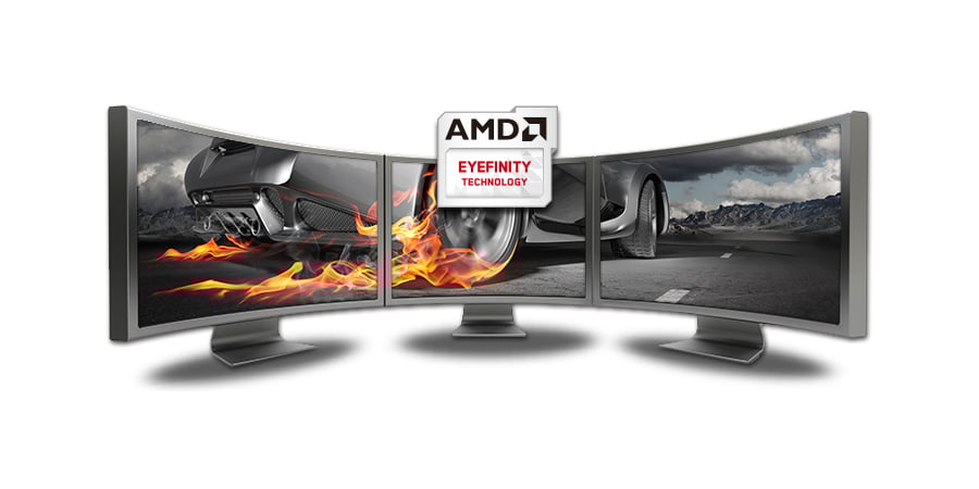Sapphire Radeon R9 390 Tri-X Nitro Lite - AMD Eyefinity