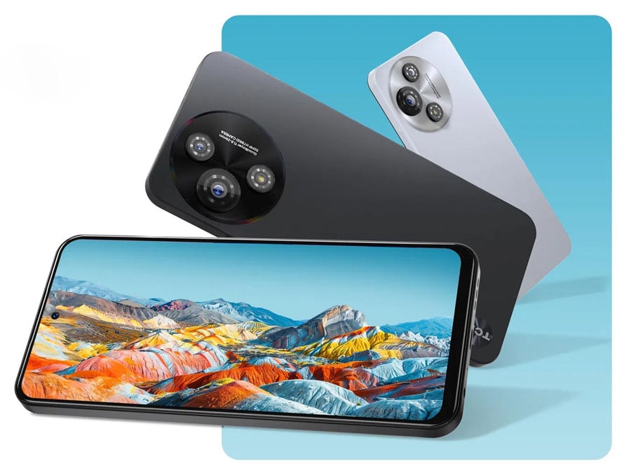 TCL 60R 5G ekran oraz tył obudowy