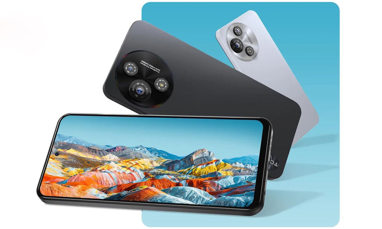 TCL 60R 5G ekran oraz tył obudowy