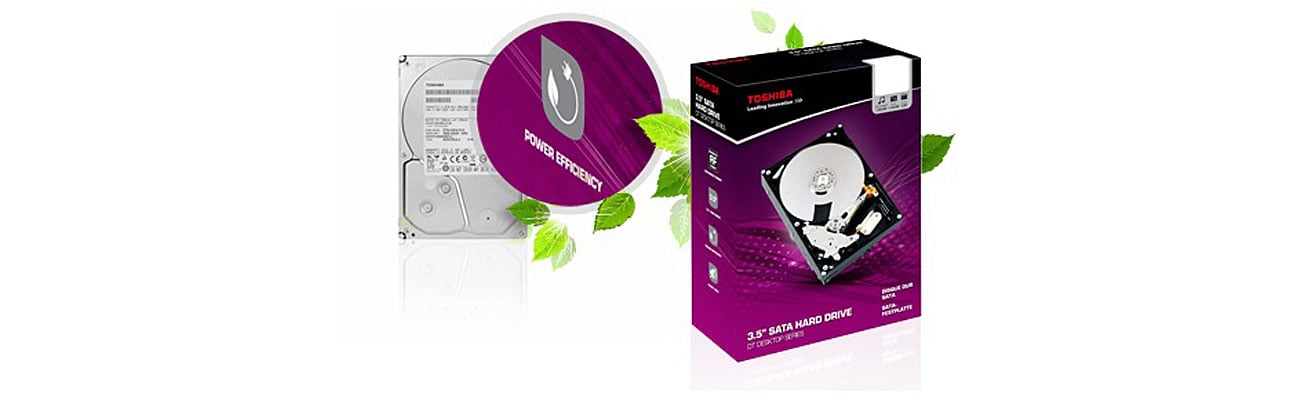 Dysk twardy HDD Toshiba oszczędność energii