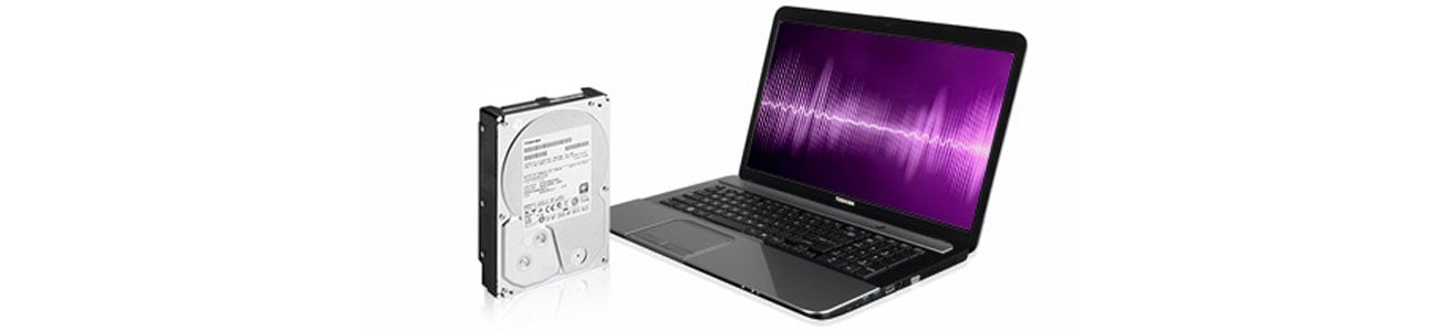 Dysk twardy HDD Toshiba bezgłośna praca