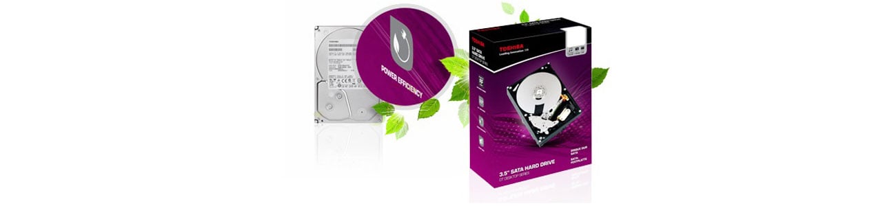 Dysk twardy HDD Toshiba oszczędność energii
