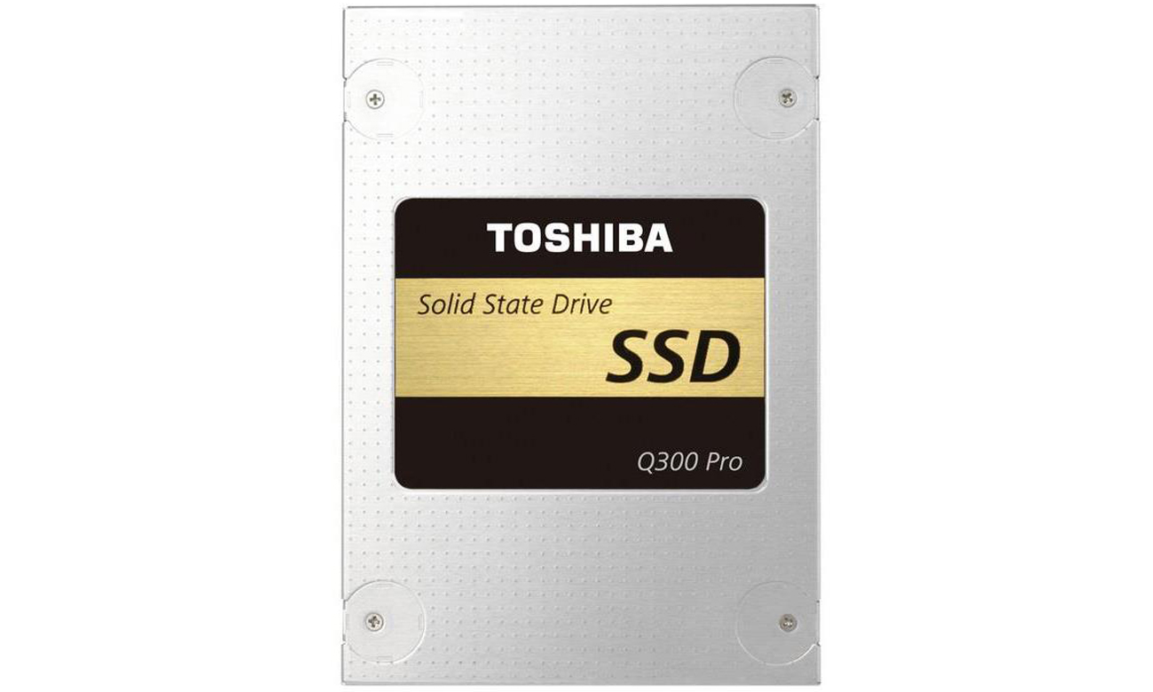 Dysk SSD Toshiba Q300 Pro 7mm obsługa zapisu 2 bitów danych w każdej komórce