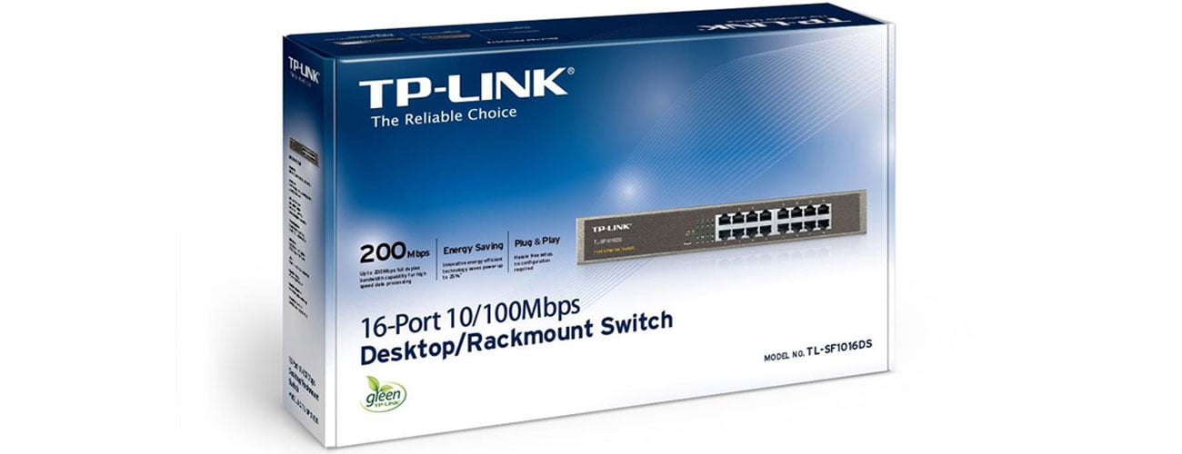 TP-Link 16p TL-SF1016DS Rack