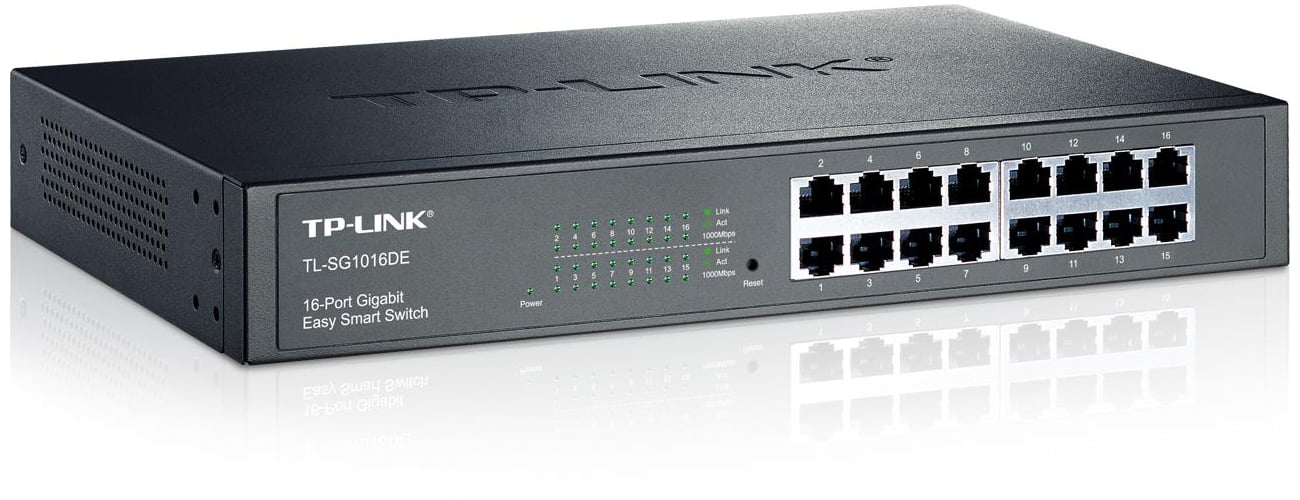 Switch TP-Link 16p TL-SG1016DE Rack Łatwość użytkowania