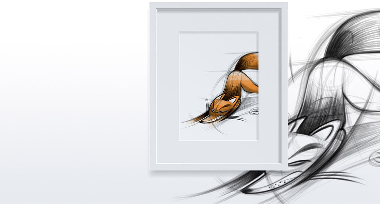 Tablet graficzny Wacom Intuos Draw S niebieski przyjemne szkicowanie