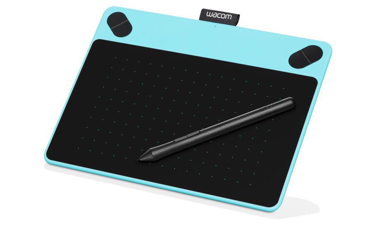 Tablet graficzny Wacom Intuos Draw S niebieski udostępnianie