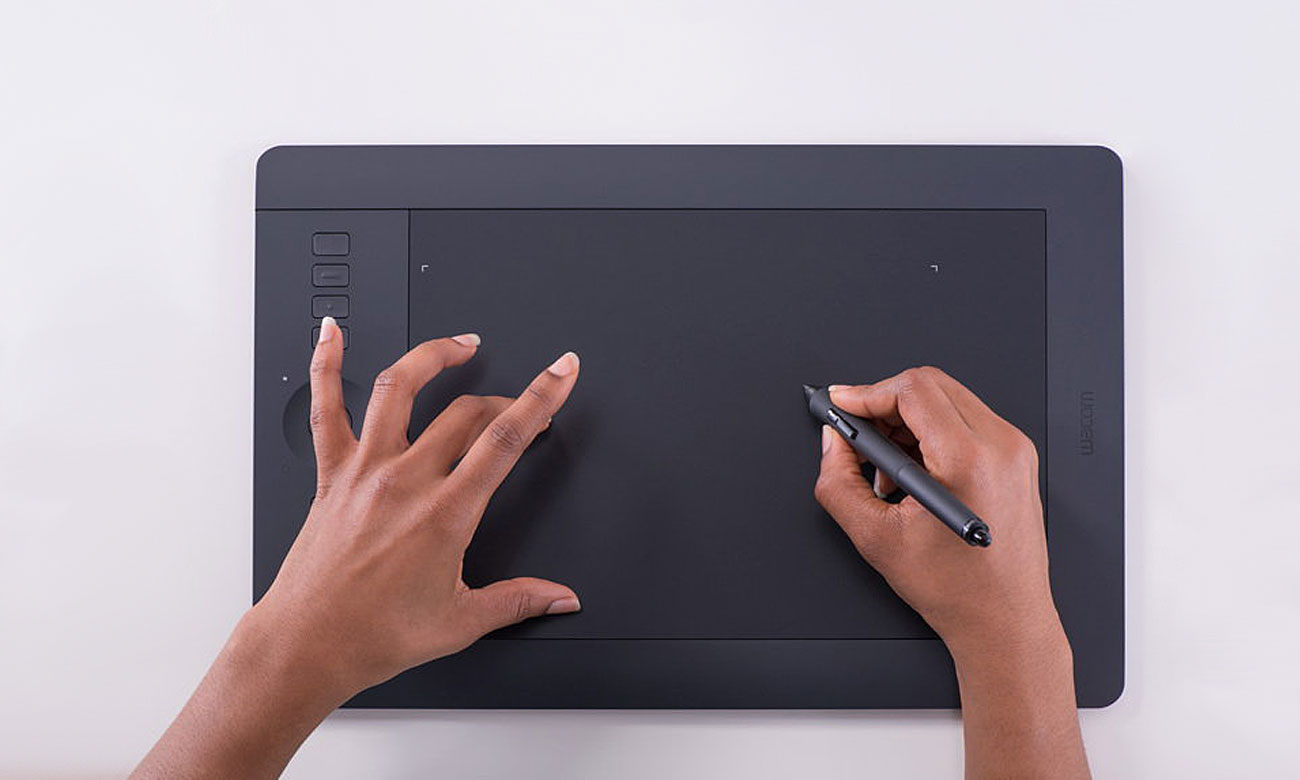 Wacom Intuos Pro S Gesty wielodotykowe