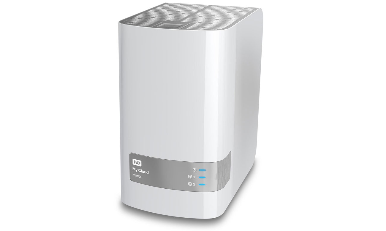 WD My Cloud Mirror 4TB 10/100/1000 Mb/s Zdublowana ochrona danych