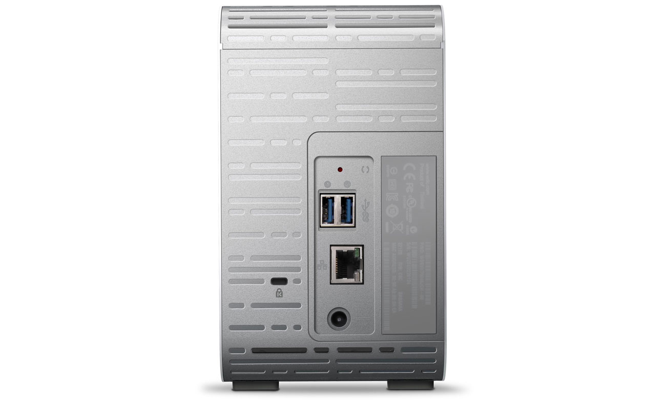 WD My Cloud Mirror 4TB 10/100/1000 Mb/s Zwiększenie pojemności chmury osobistej
