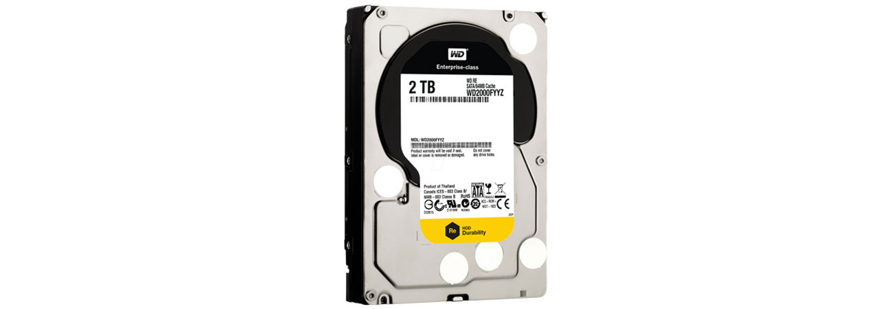Dysk twardy SATA III WD 2TB 7200obr. 64MB RE