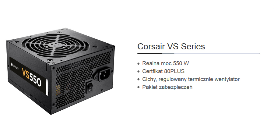 Komputer Tesla GS-500 - Corsair