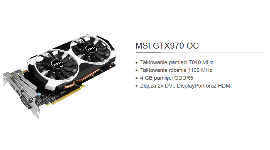 Komputer Tesla GB-500 - karta GTX970