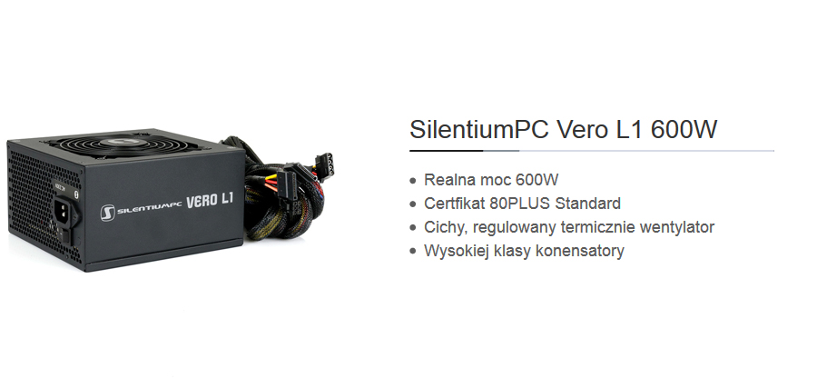 Komputer Tesla GB-500 - SilentiumPC