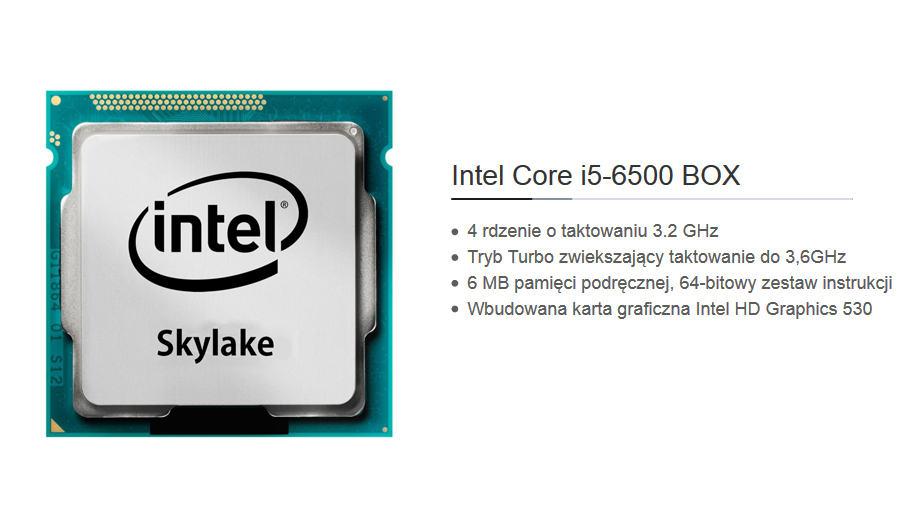 Komputer Vinci OS-300 - procesor Intel Core Skylake