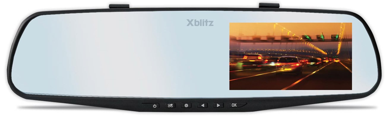Wideorejestrator Xblitz Mirror 2016 Automatyczny start nagrywania