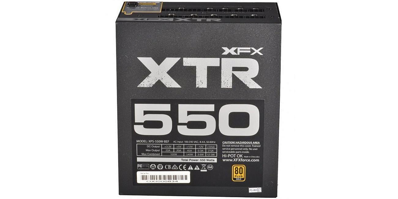 XFX Black Edition XTR Full Modular 550W