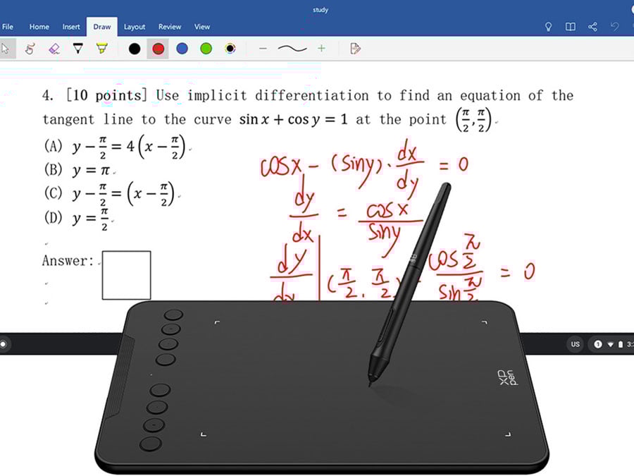 XP-Pen Deco Mini7 V2 tablet oraz rysik