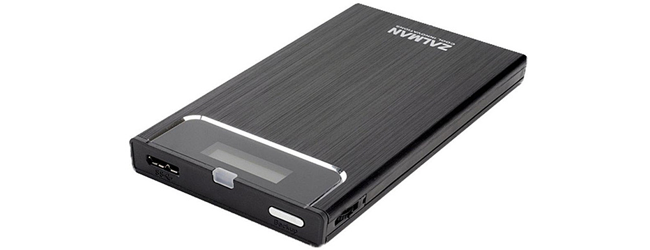 Obudowa dysku 2,5 Zalman ZM-VE350 USB 3.0 wirtualny napęd LED ZM-VE350