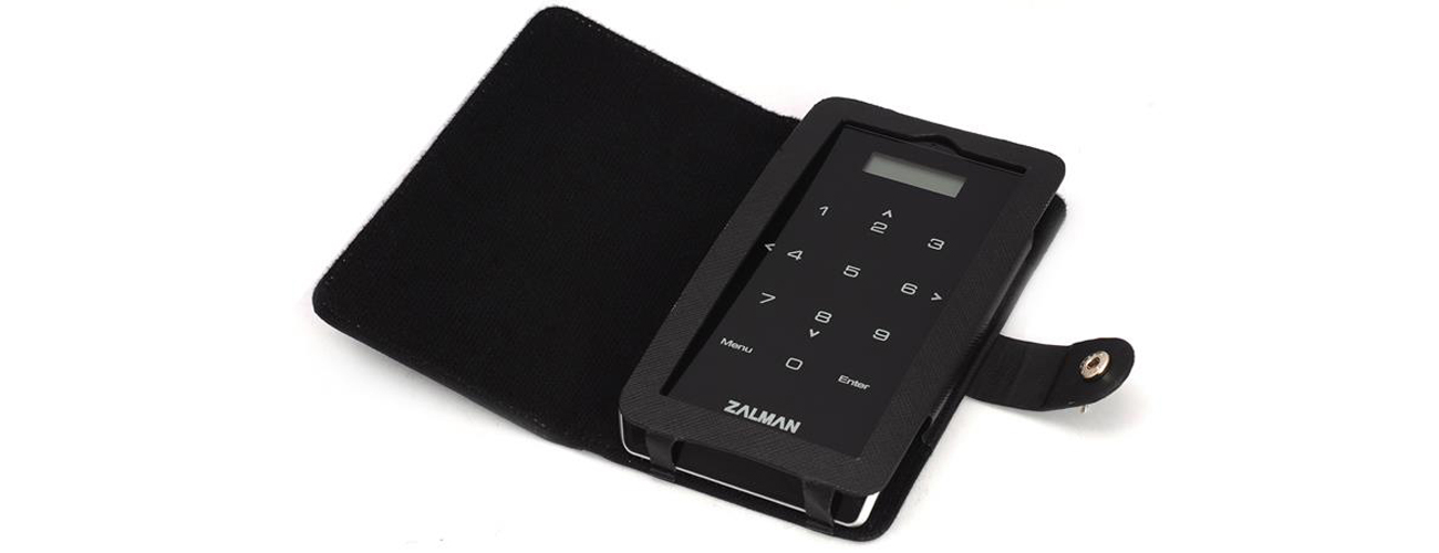 Obudowa dysku Zalman Virtual Drive Smukły i ciekawy design, etui