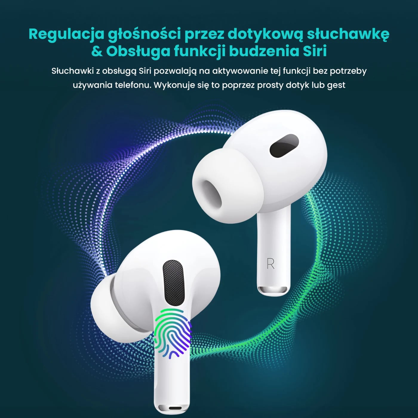 Extralink Lifestyle HarmonySound V1.0 | Bezprzewodowe słuchawki douszne | Bluetooth 5.3, IPX4