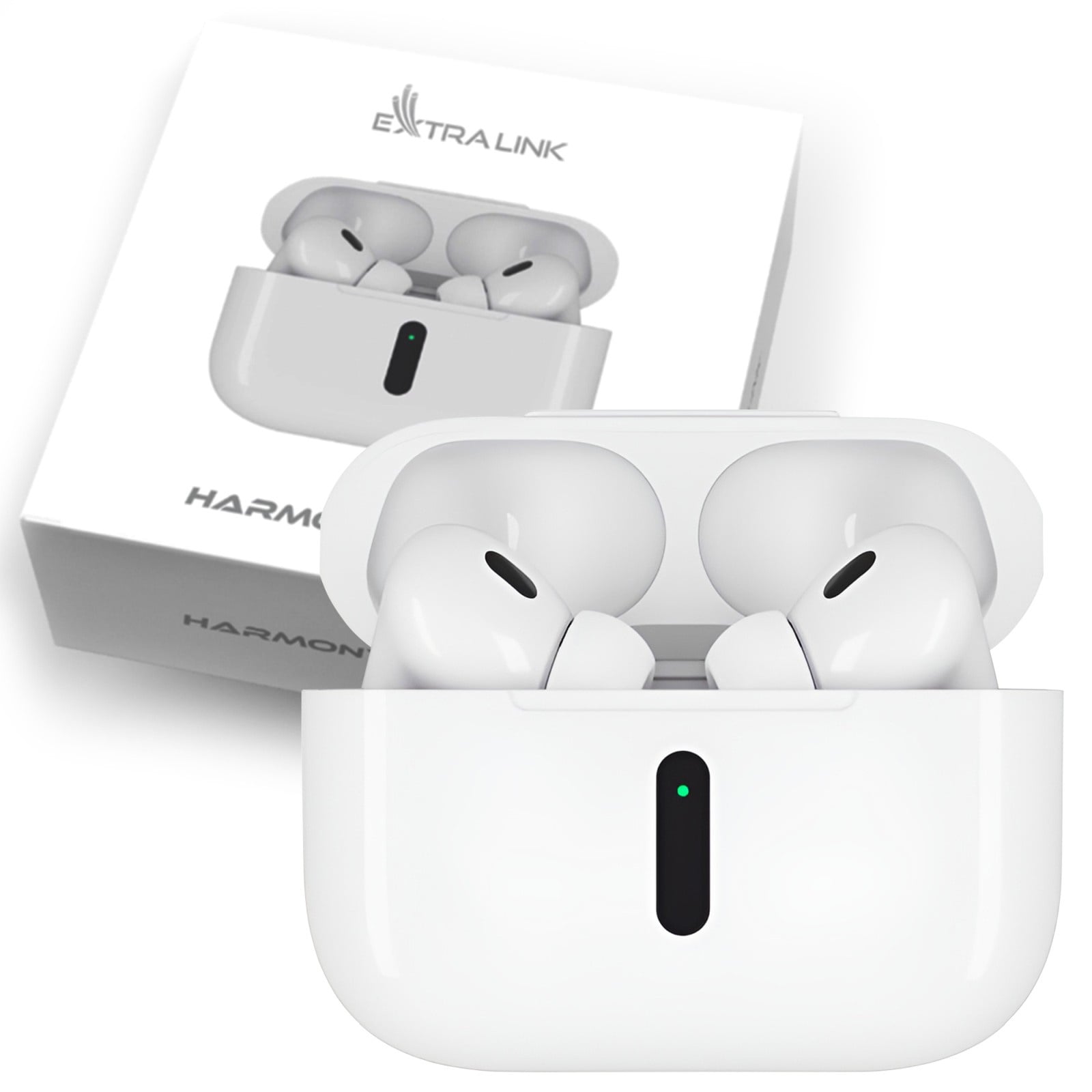 Extralink Lifestyle HarmonySound V1.0 | Bezprzewodowe słuchawki douszne | Bluetooth 5.3, IPX4