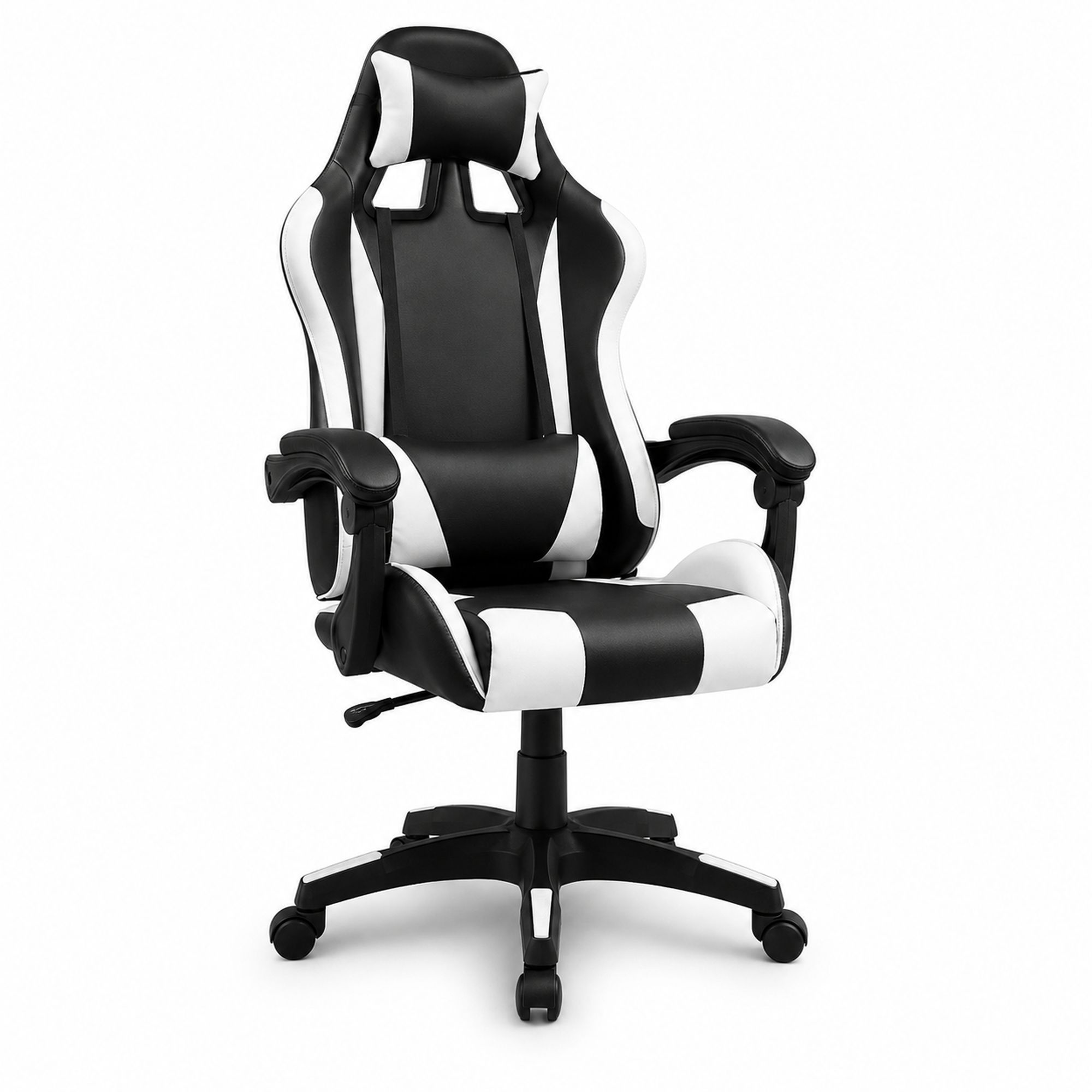 Extralink Gaming | Fotel gamingowy | biurowy, obrotowy, kubełkowy, czarno-biały, G-526