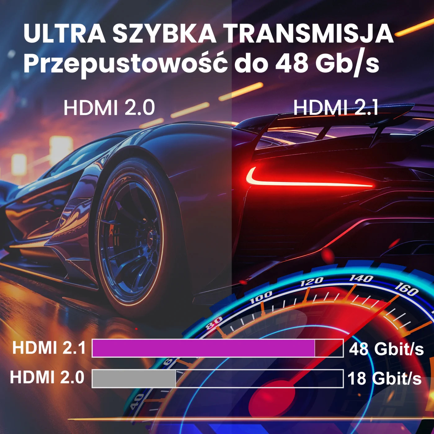 Extralink | Kabel HDMI 2.1 | 8K HDR 5m