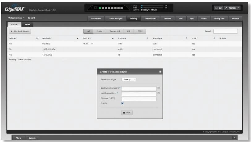 Ubiquiti EP-R6 | Router | EdgeMAX EdgePoint, 5x RJ45 1000Mb/s PoE, 1x SFP