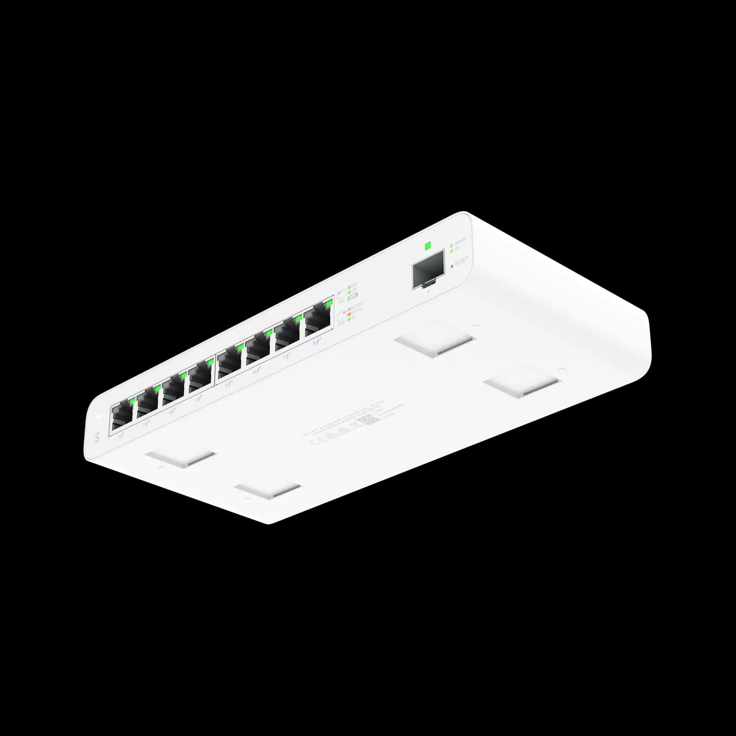 Ubiquiti UISP-S-EU | Switch | MicroPoP, 8x RJ45 1000Mb/s, 1x SFP, 110W