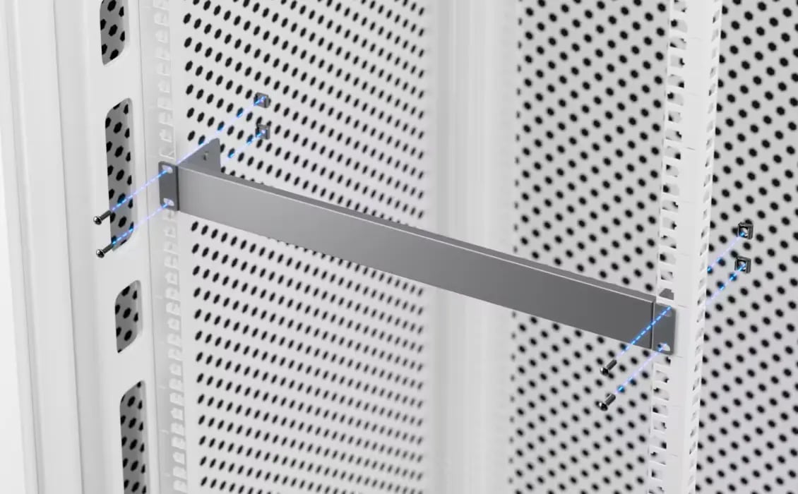 Ubiquiti 2U Rack Mount OCD Panel | Maskownica | Panel frontowy, UACC-Rack-Panel-Blank-2U