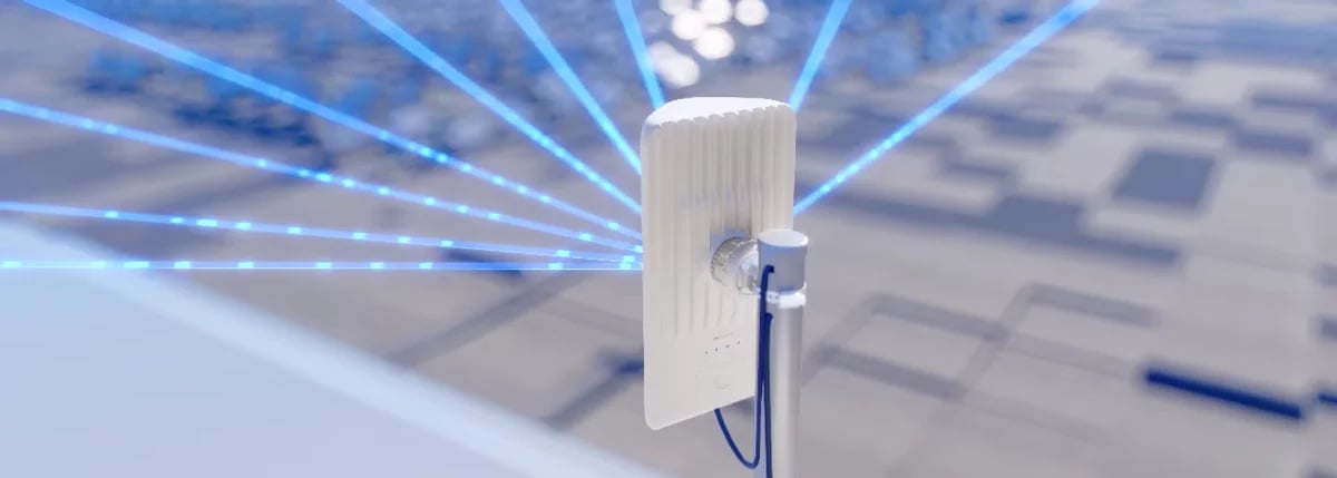 Ubiquiti Wave-AP-Micro | Punkt dostępowy | 60GHz PtMP, 5Gbps, 90°, 5GHz backup, 1x RJ45 2.5Gb/s, GPS, Bluetooth