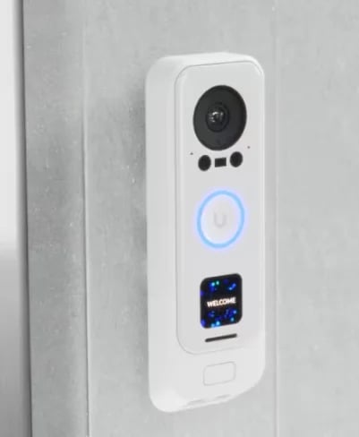 Ubiquiti UVC-G4 Doorbell Pro PoE Kit | Zestaw wideodomofon + gong | Biały