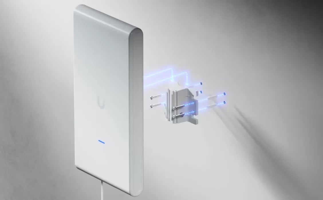 Ubiquiti U6-Mesh-Pro | Punkt dostępowy | WiFi 6, 2x GbE RJ45, PoE, IPX6