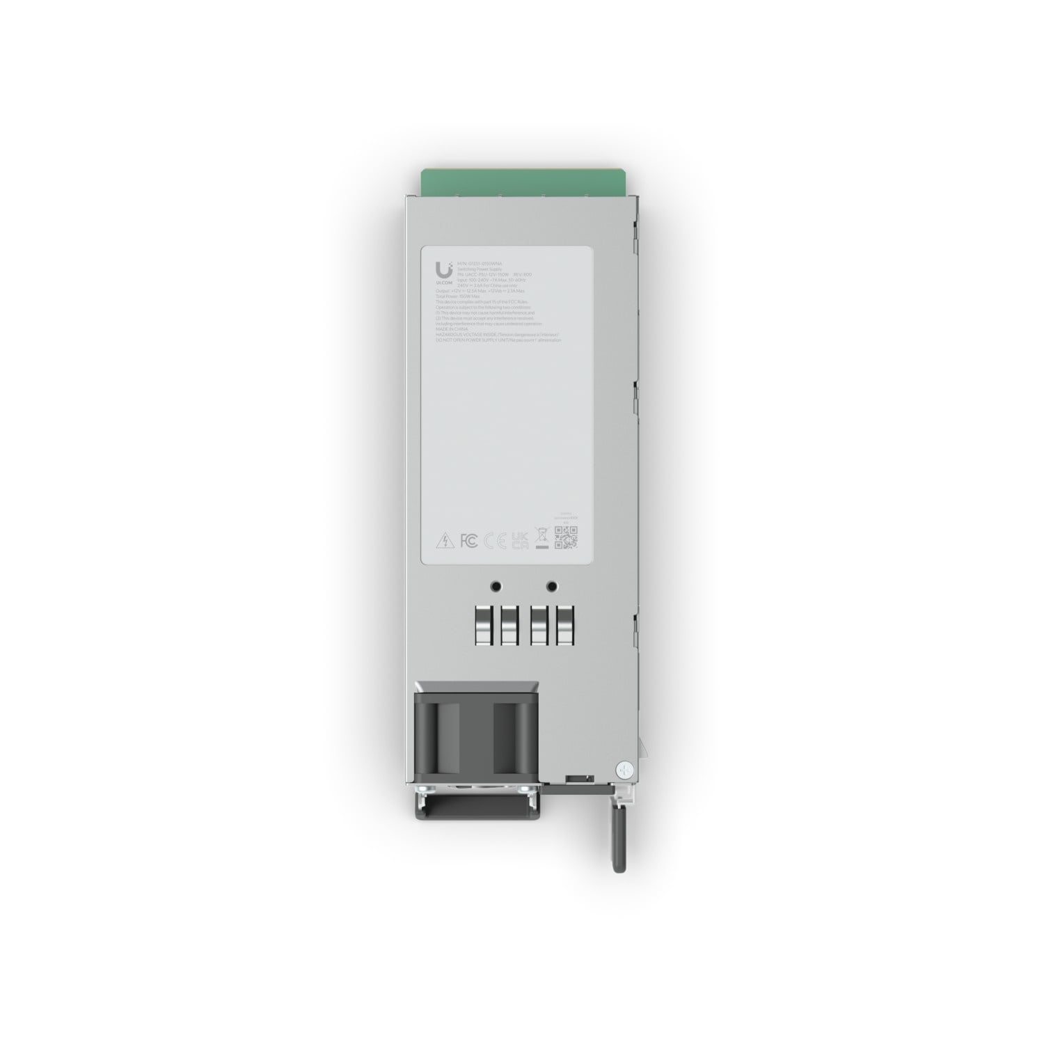 Ubiquiti UACC-PSU-12V-150W | Zasilacz | 150W (12V) AC/DC hot-swap