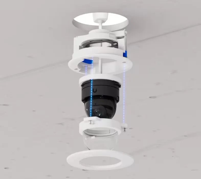 Ubiquiti UACC-G5-Dome-Ultra-FM-W | Uchwyt montażowy, podtynkowy | dla G5 Dome Ultra