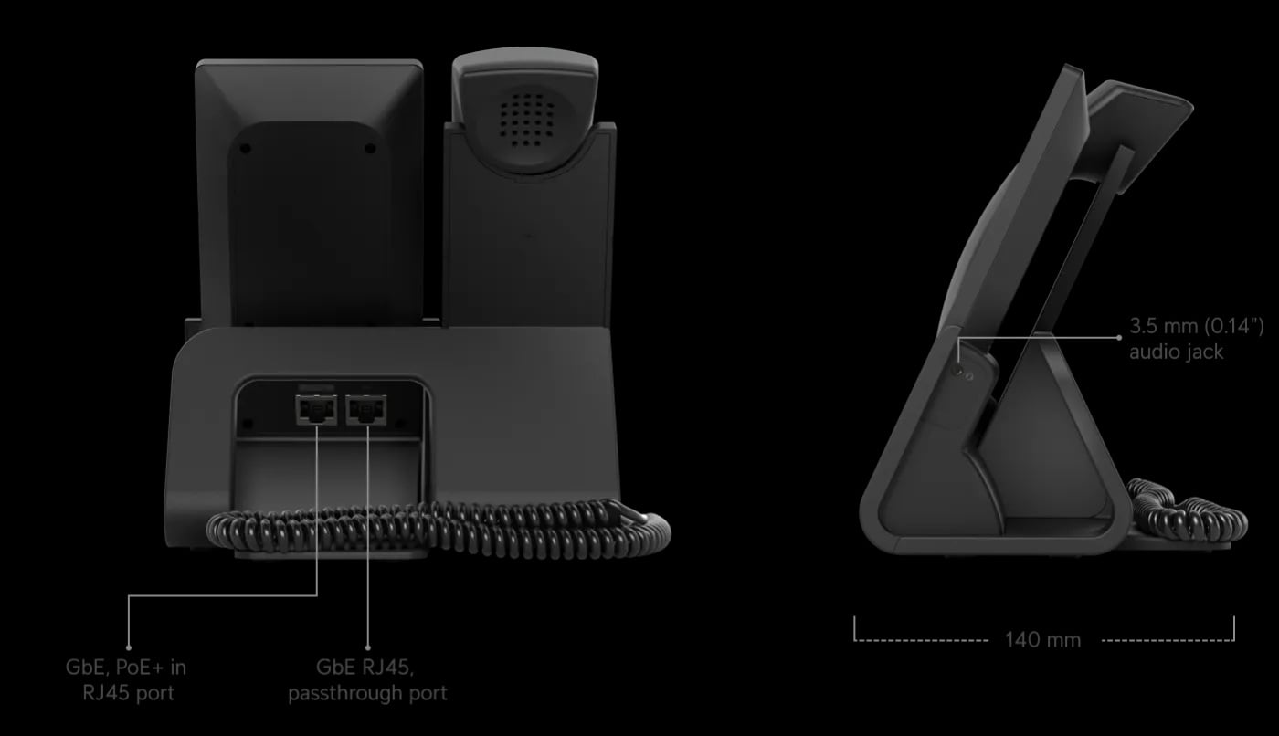 Ubiquiti UTP-Touch-U | Telefon VoIP | G2 Touch, UniFi Talk, Bluetooth, PoE, dotykowy ekran 5 cali