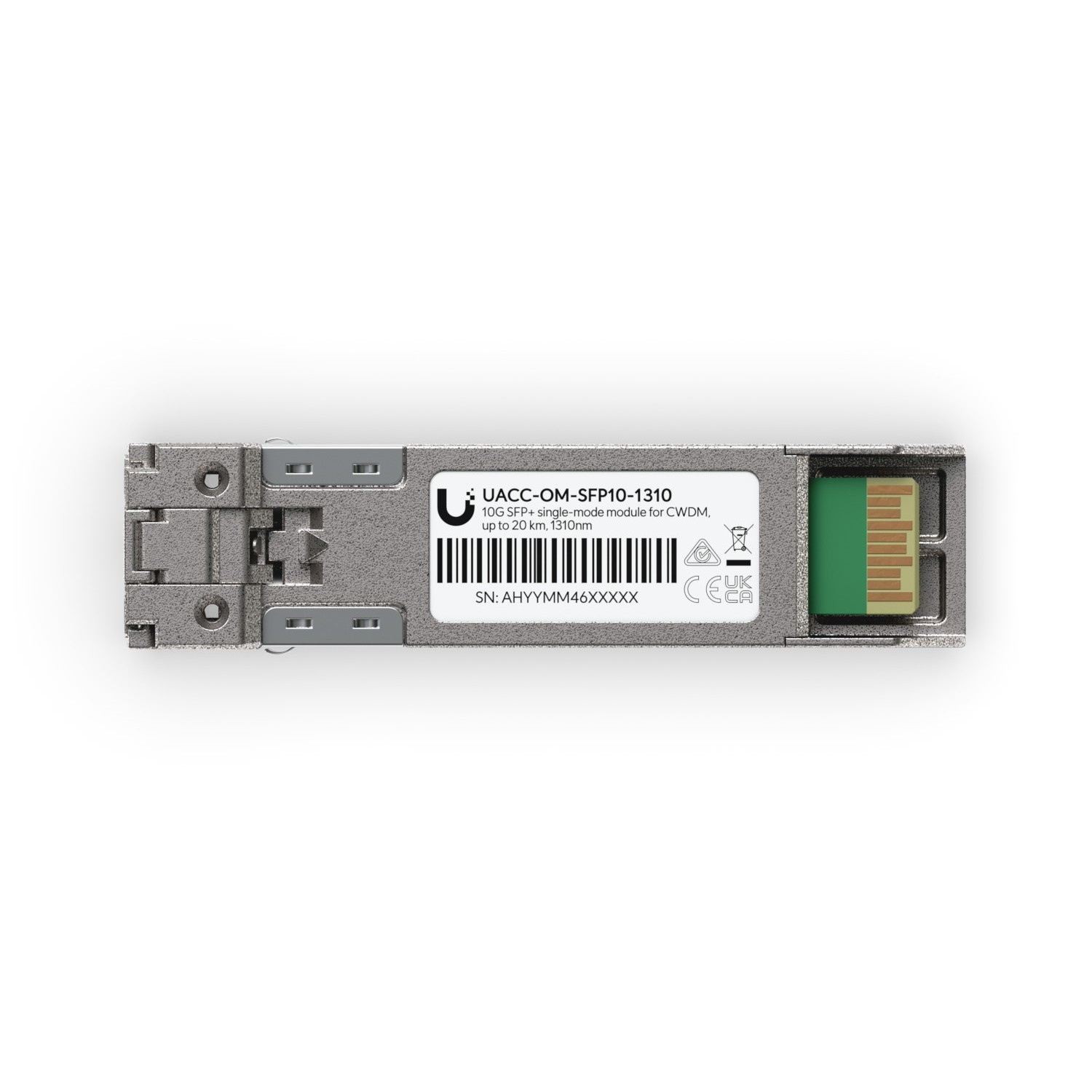 Ubiquiti UACC-OM-SFP10-1310 | Moduł SFP+ | 1310nm, 10G, CWDM, 20km, single mode, duplex LC UPC