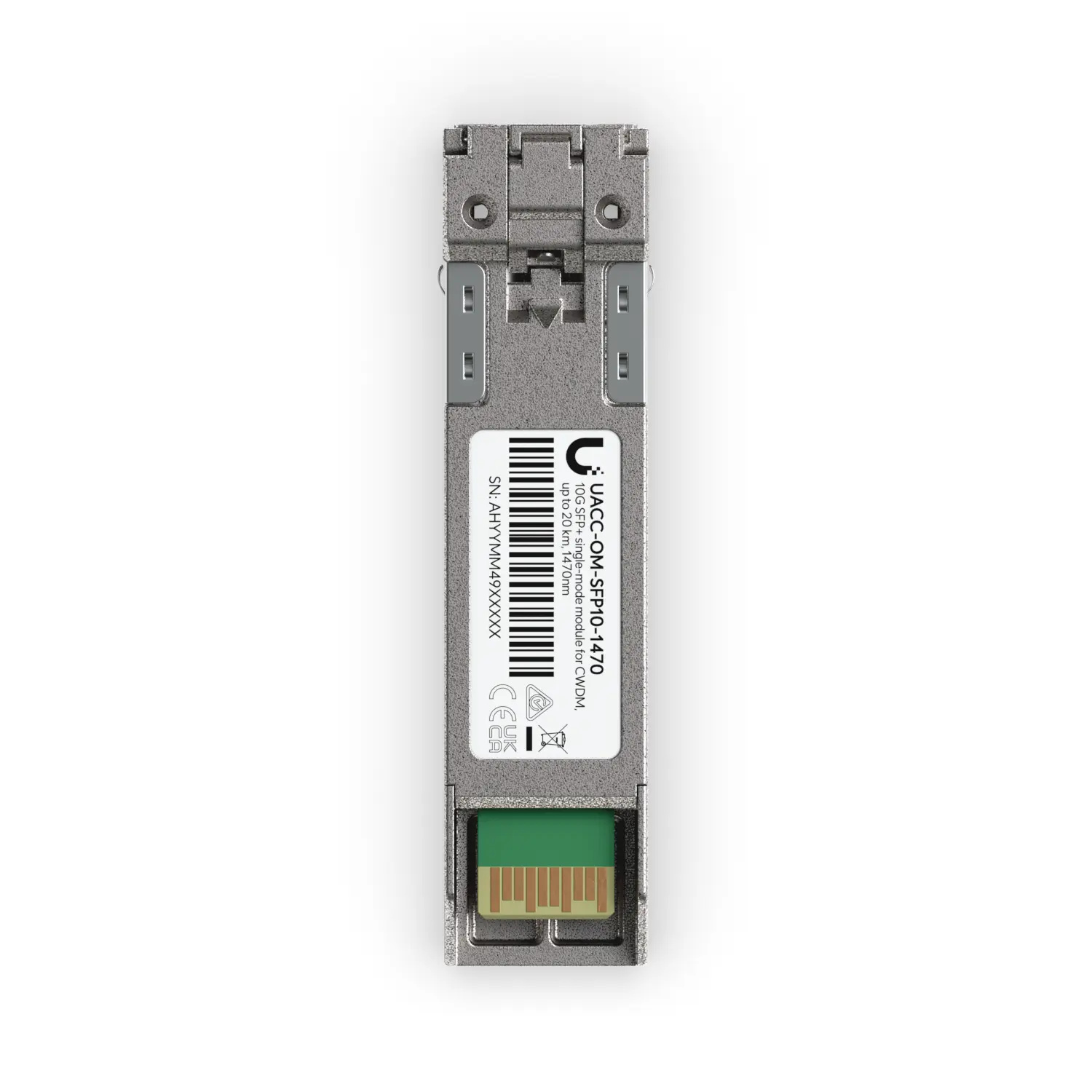 Ubiquiti UACC-OM-SFP10-1470 | Moduł SFP+ | 1470nm, 10G, CWDM, 20km, single mode, duplex LC UPC