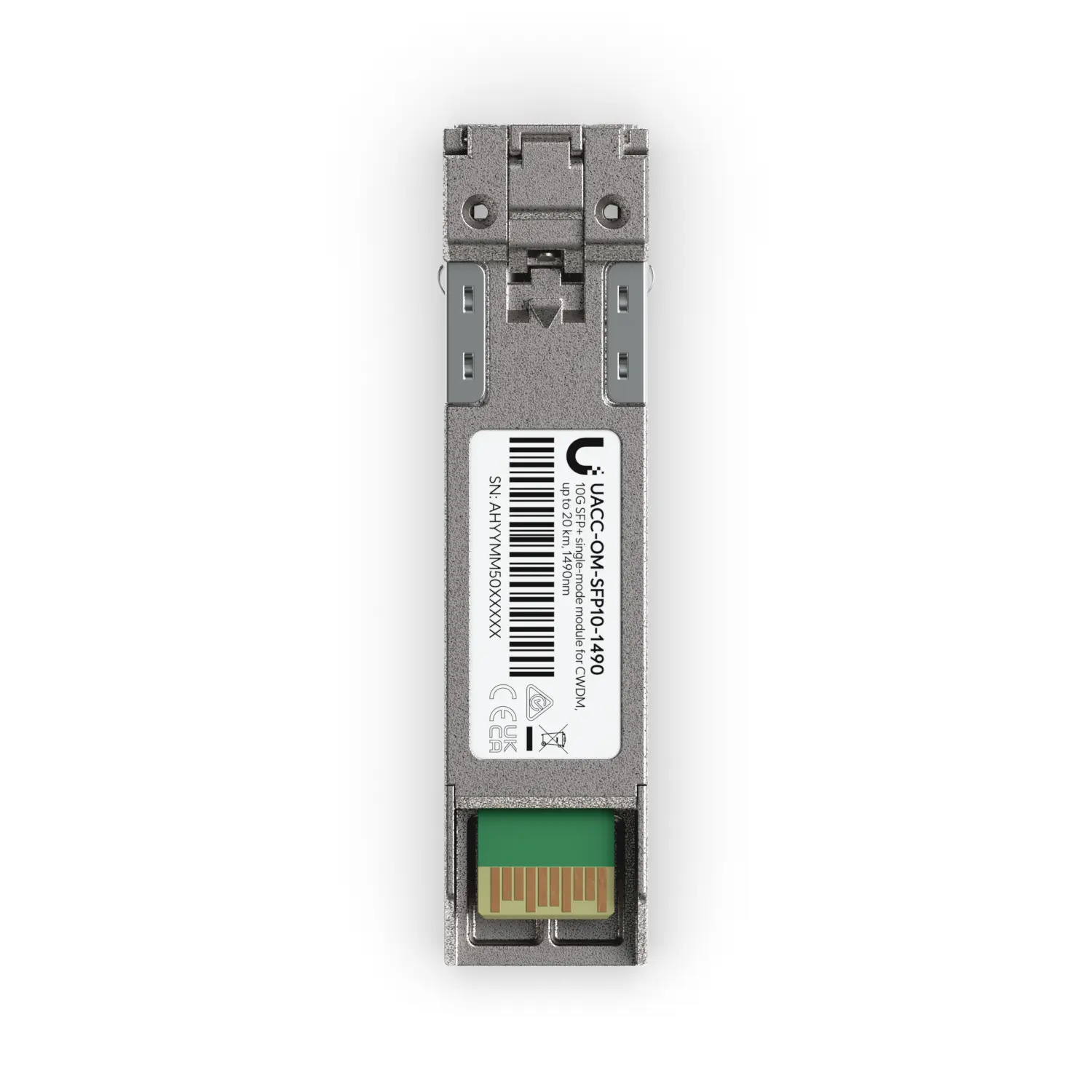 Ubiquiti UACC-OM-SFP10-1490 | Moduł SFP+ | 1490nm, 10G, CWDM, 20km, single mode, duplex LC UPC