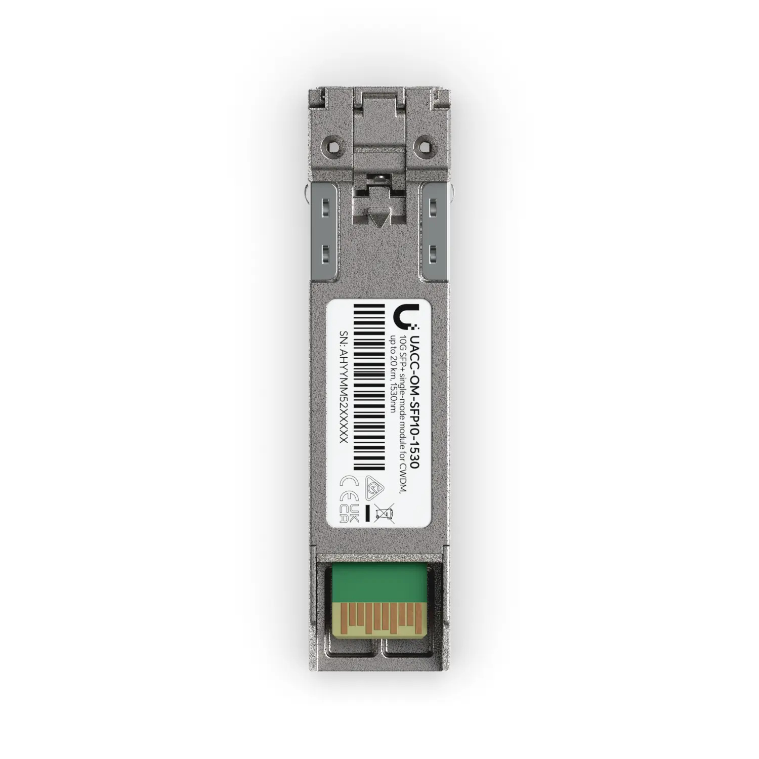 Ubiquiti UACC-OM-SFP10-1530 | Moduł SFP+ | 1530nm, 10G, CWDM, 20km, single mode, duplex LC UPC