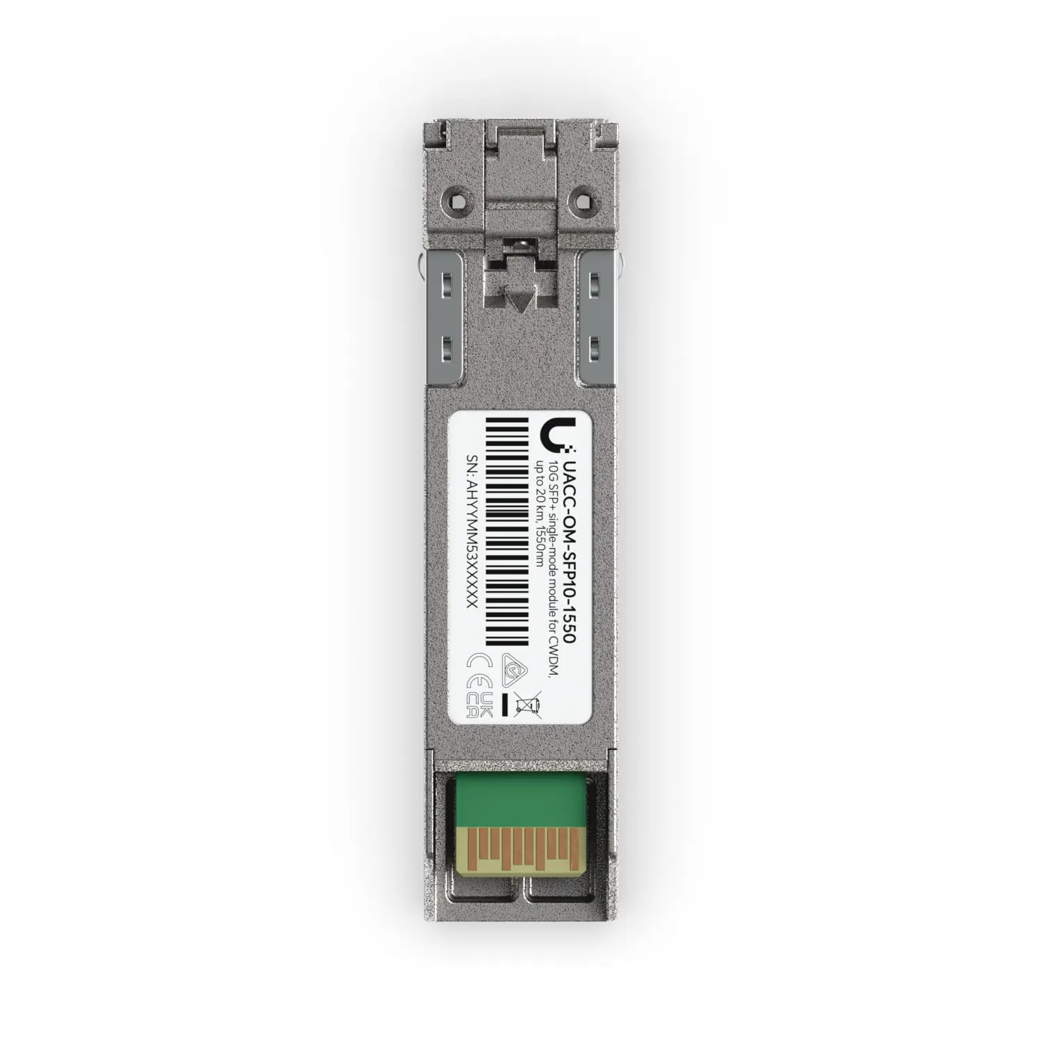 Ubiquiti UACC-OM-SFP10-1550 | Moduł SFP+ | 1550nm, 10G, CWDM, 20km, single mode, duplex LC UPC