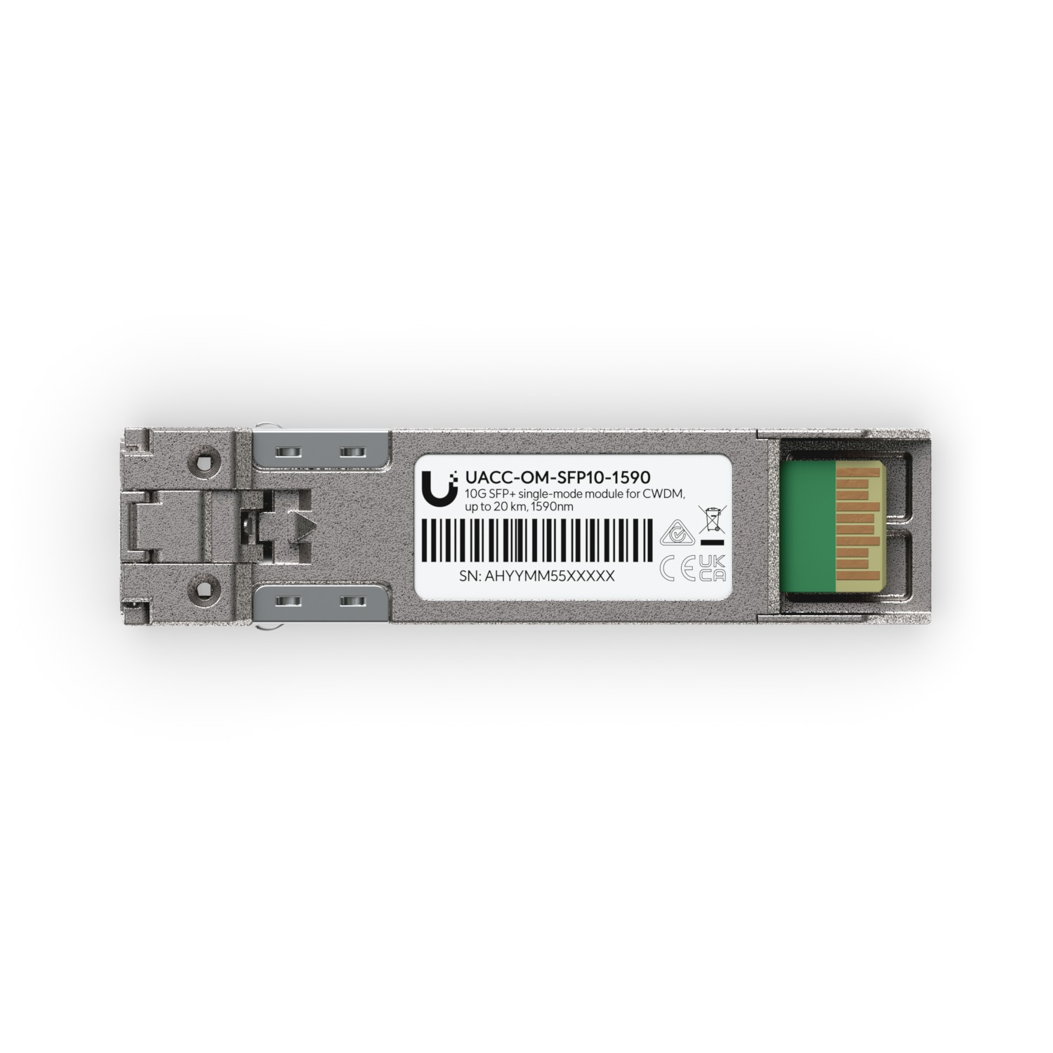 Ubiquiti UACC-OM-SFP10-1590 | Moduł SFP+ | 1590nm, 10G, CWDM, 20km, single mode, duplex LC UPC