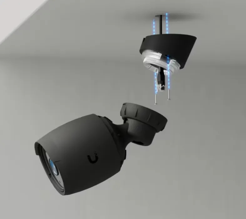 Ubiquiti UACC-Bullet-AB-B | Kątowy uchwyt montażowy dla kamer Bullet | Czarny, Bullet Camera Angled Base