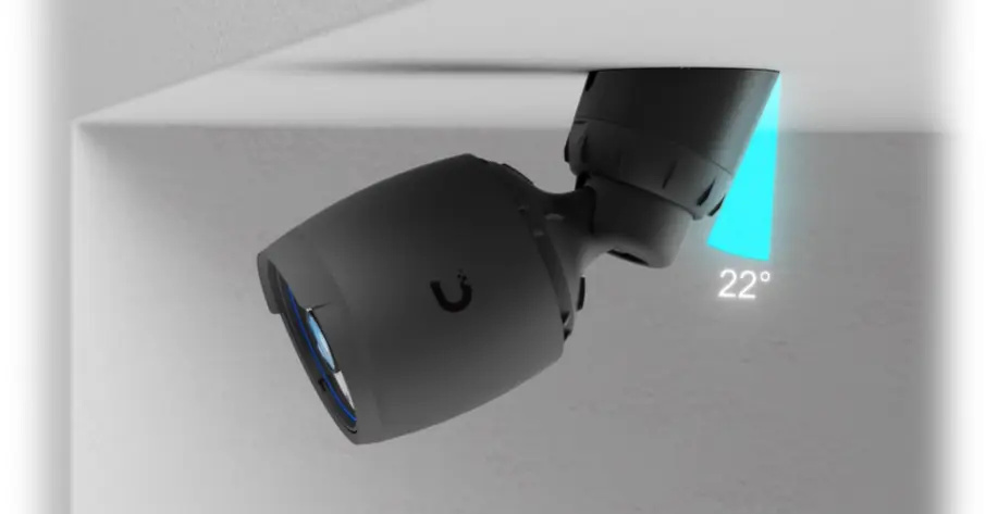 Ubiquiti UACC-Bullet-AB-B | Kątowy uchwyt montażowy dla kamer Bullet | Czarny, Bullet Camera Angled Base