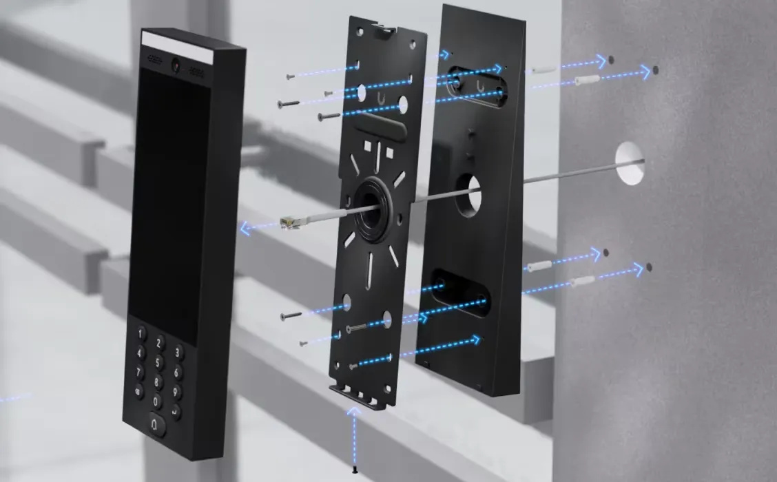 Ubiquiti UACC-Intercom-SAM | Kątowy uchwyt montażowy dla interkomu UniFi Access | Intercom Surface Angle Mount