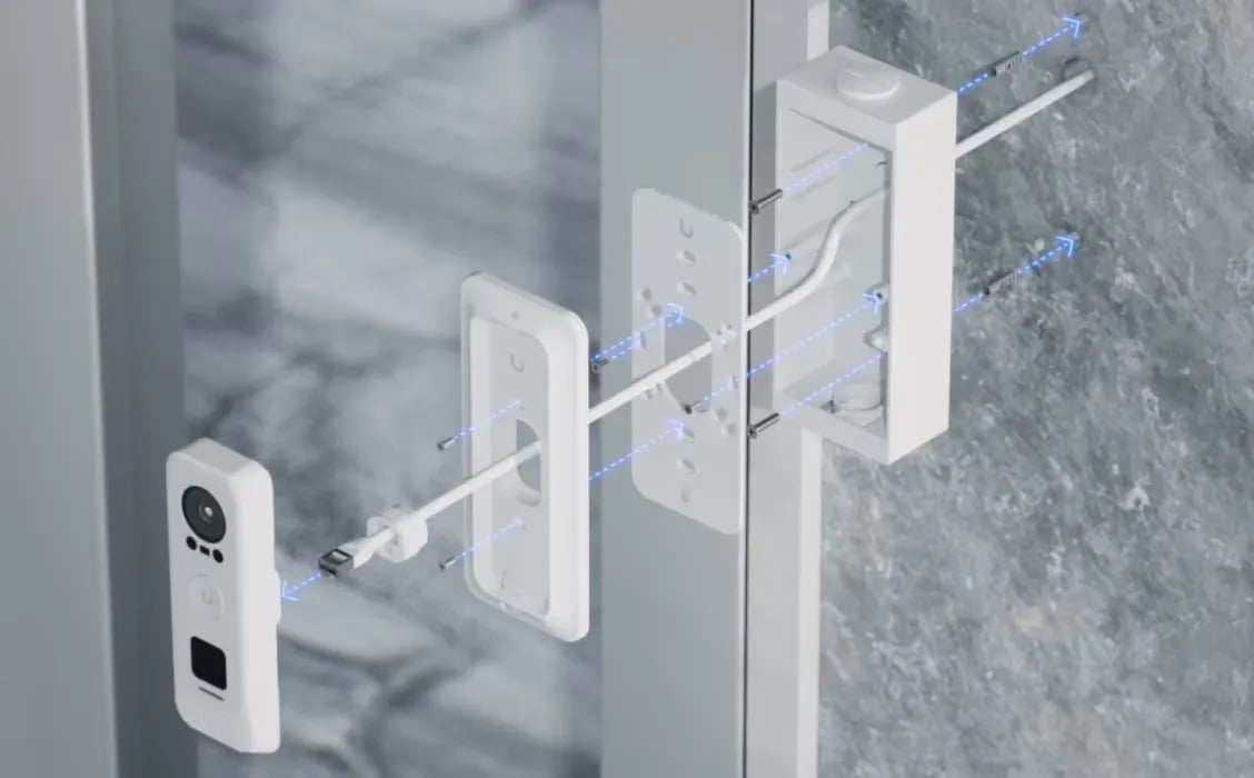 Ubiquiti UACC-Reader-Pro-JB-W | Skrzynka przyłączeniowa dla czytnika dostępu Access Reader | Biała, Reader Pro Junction Box