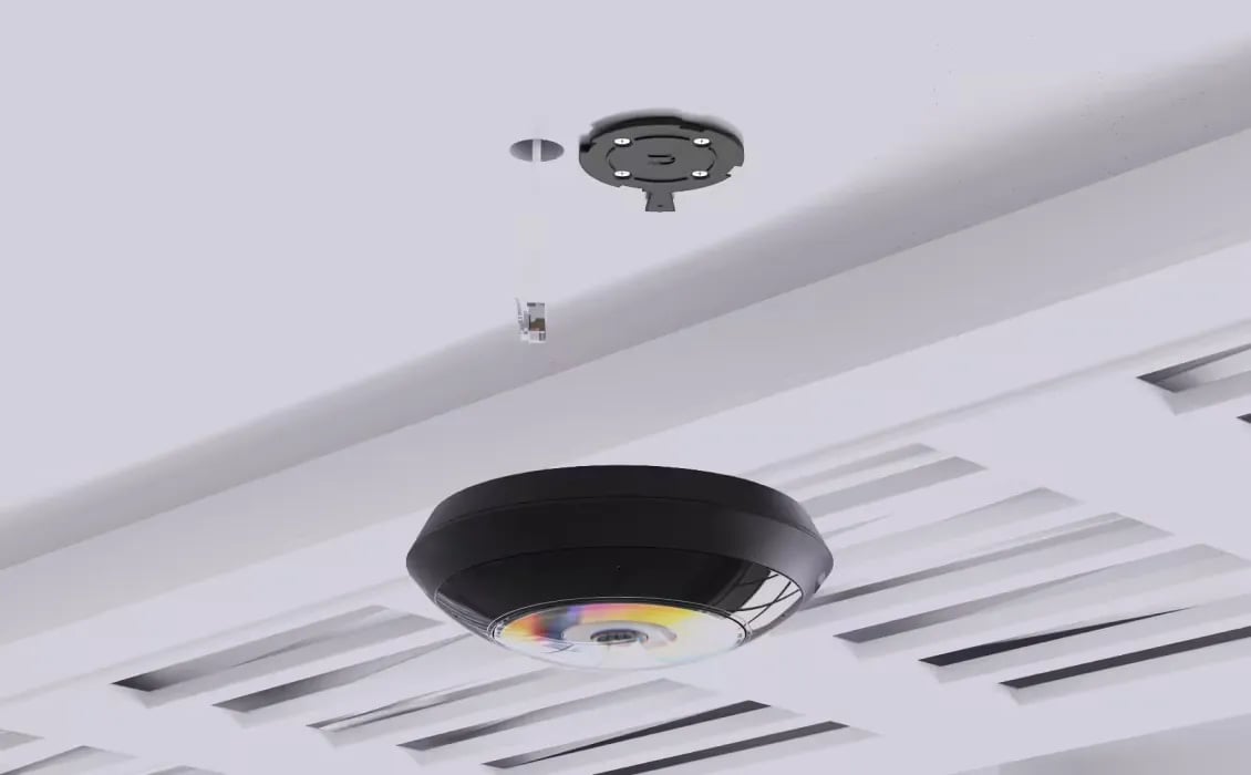 Ubiquiti UVC-AI-360-W | Kamera IP | wewnętrzna/zewnętrzna, 2K, PoE, PTZ, IPX4